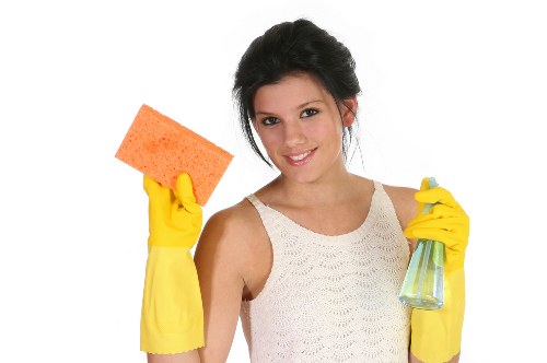 Customer raising a complaint about a cleaning service