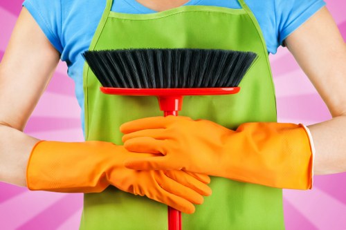 Local cleaning experts maintaining a fresh and orderly property