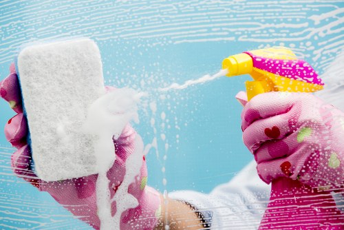 Local cleaning team preparing a Balham property for a deep clean