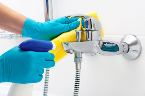 Professional oven cleaning service in a Balham kitchen