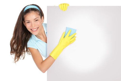 Deep cleaning equipment used on a residential sofa in Balham